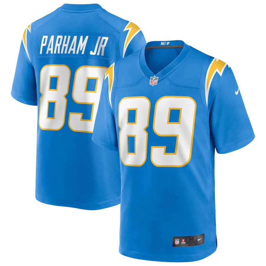 Men Los Angeles Chargers #89 Donald Parham Jr Nike Powder Blue Game NFL Jersey
